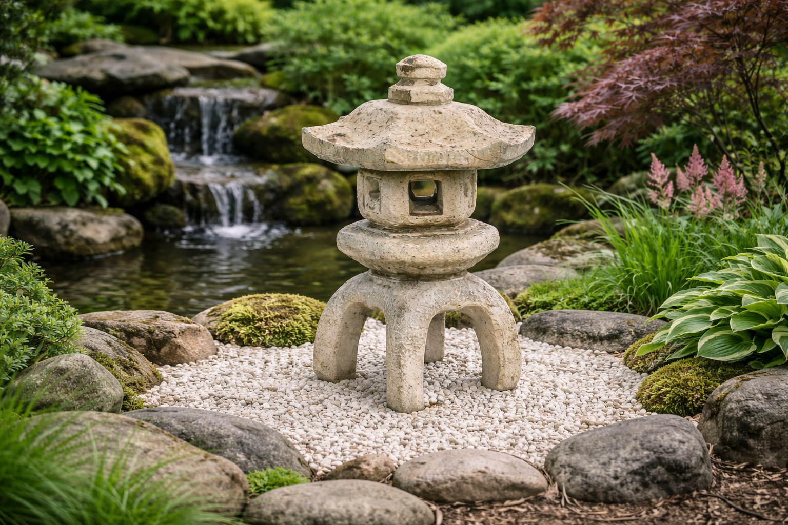シェーンボーデン Japanese Concrete Lantern – 17