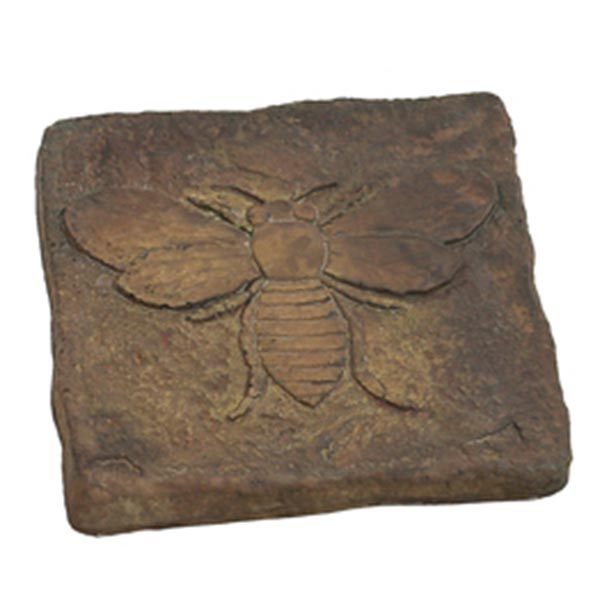Concrete Bee Stepping Stone Solid Rock Stone Works