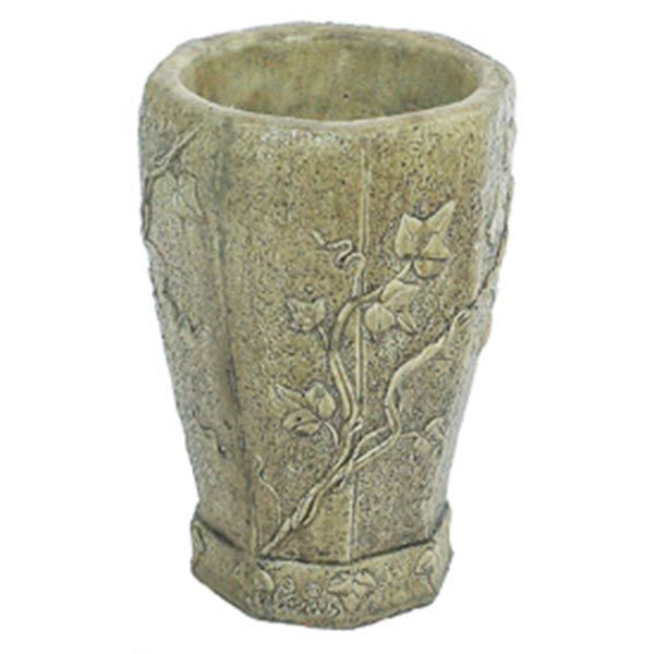 English Garden Vase Solid Rock Stone Works