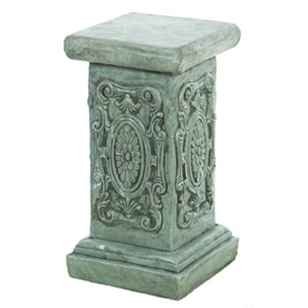 Large Fancy Pedestal Solid Rock Stone Works
