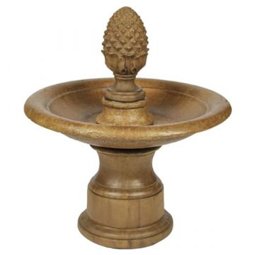 34in Plain / 15in Pineapple Fountain