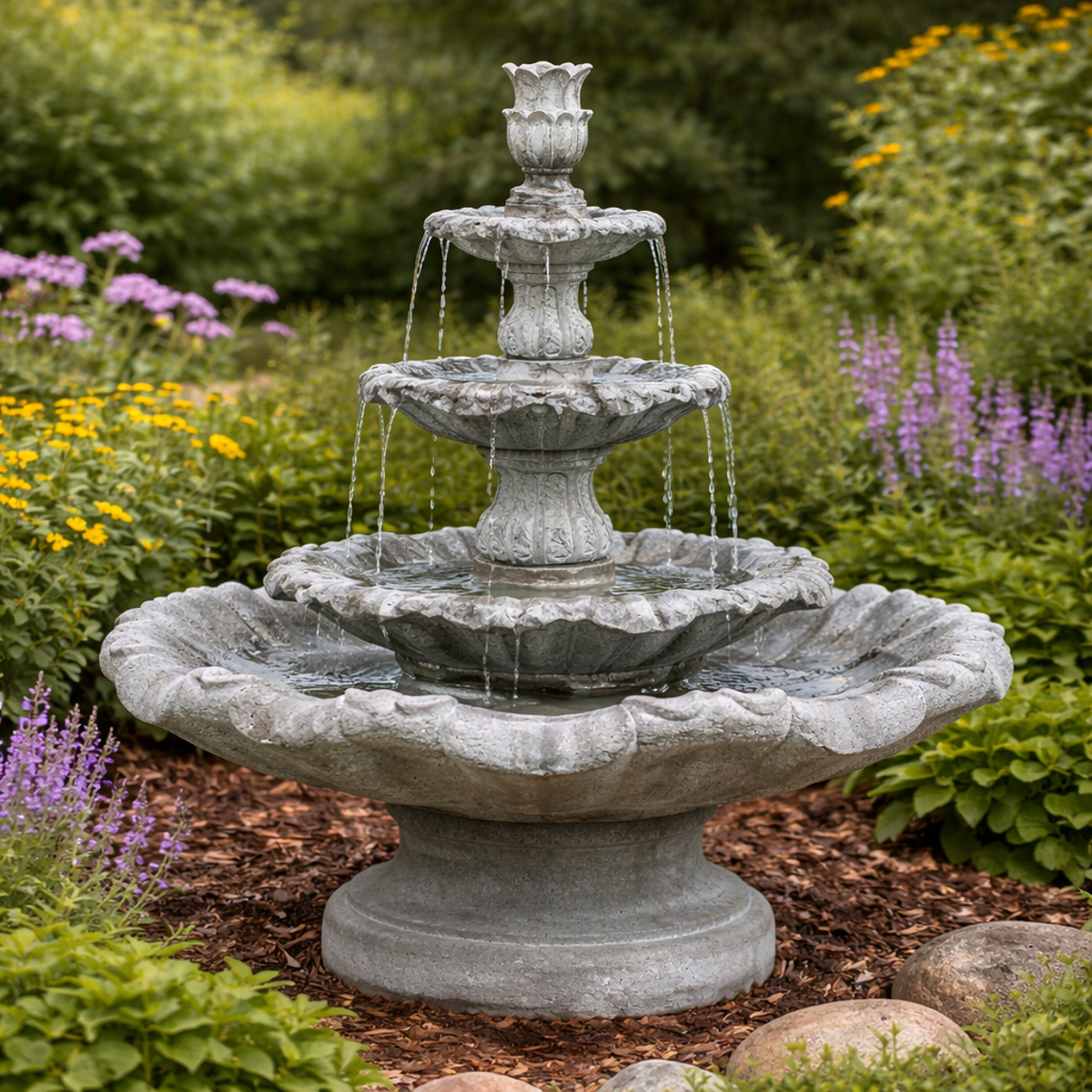 Tiered Fountains