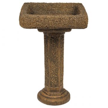 Pebble Birdbath