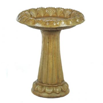 Petals Birdbath