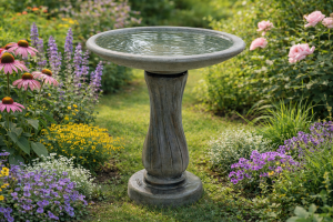 Spiral Birdbath