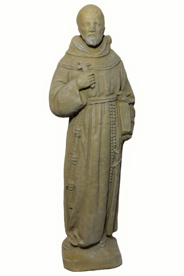 Solid Rock Stone Works St. Francis Statue - Thumbnail 3